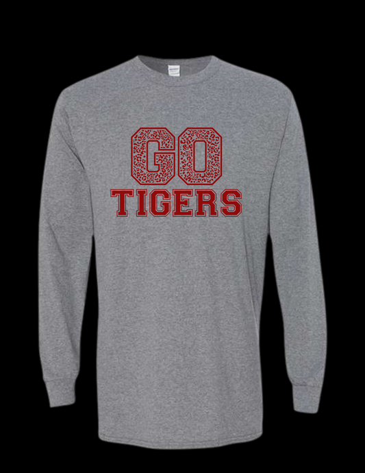 Weaubleau Go Tigers - Gildan - Heavy Cotton™ Long Sleeve T-Shirt