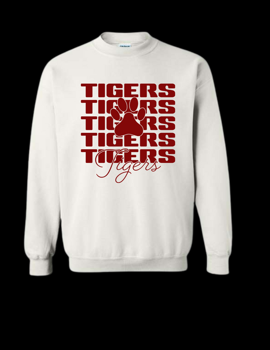 Weaubleau Tigers Tigers Paw - Gildan - Heavy Blend™ Crewneck Sweatshirt