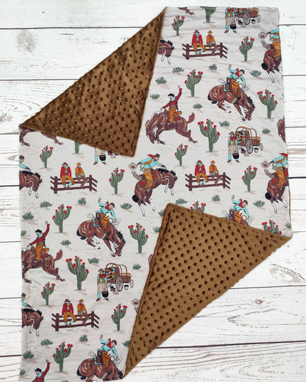 Baby Western Rodeo Blanket