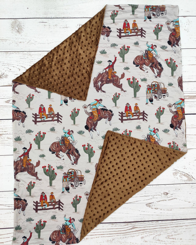 Baby Western Rodeo Blanket