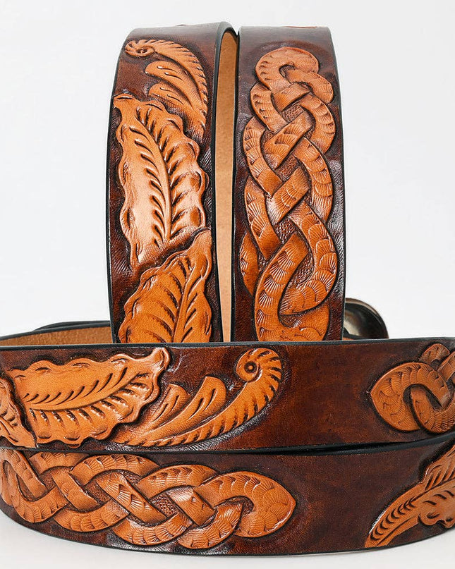LC-ADBLF224 Genuine American Leather Belt Men and Women