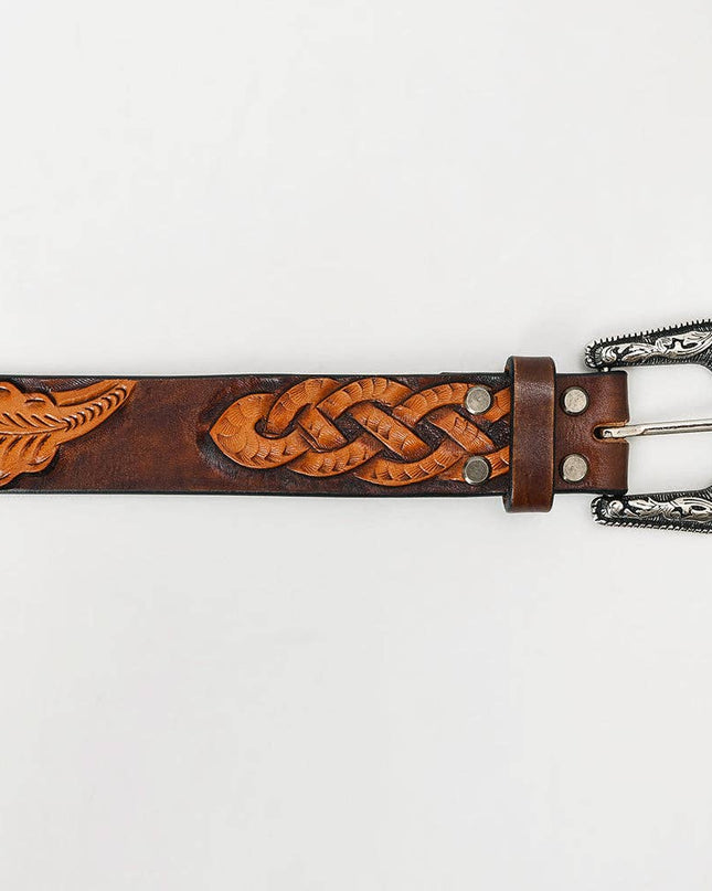 LC-ADBLF224 Genuine American Leather Belt Men and Women