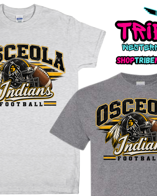 Osceola Indian Retro Football