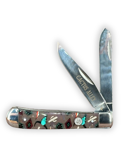 "Dusty Trails" - Cactus Alley Hat Co Trapper Knife