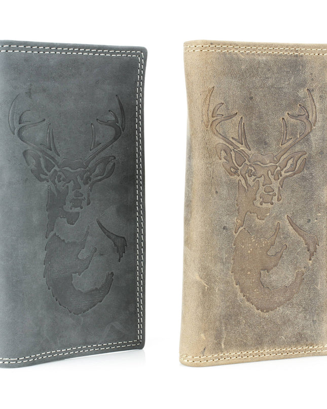 Men’s Rodeo Wallet with Deer Emboss ABMWVT 07