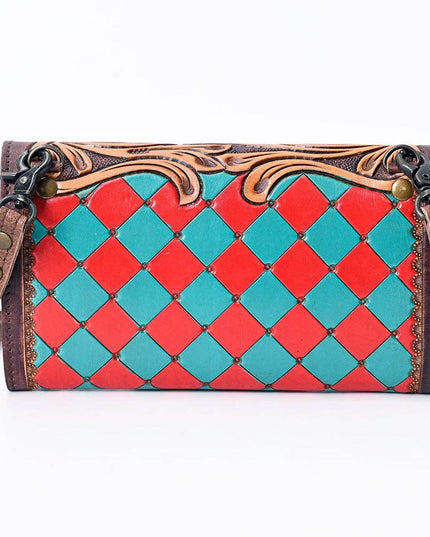 LC-ADBG518 Wallet Genuine Western Leather Women Bag