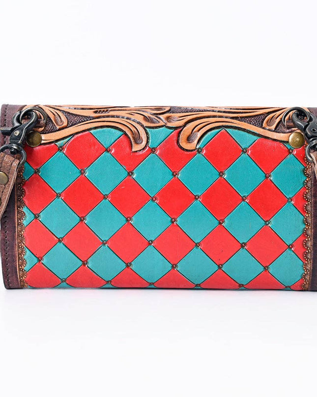 LC-ADBG518 Wallet Genuine Western Leather Women Bag