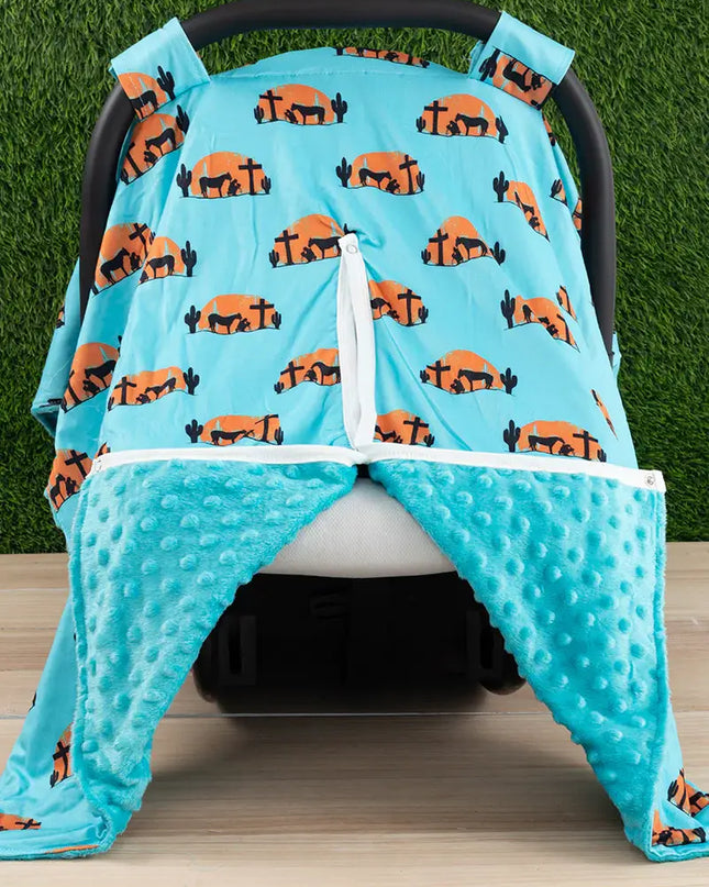 CRUZ PRINTED CAR SEAT COVER. ZYTB65153010