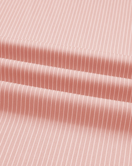 Pink Stripe Drawstring Plus Size Loose Pants