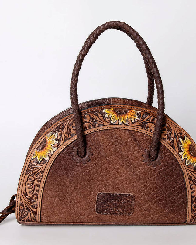 LC-ADBG517BRW Taco Hair-On Genuine Western Leather Women Bag