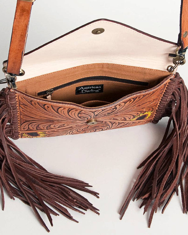 LC-ADBGA124 Envelope Genuine Western Leather Women Bag