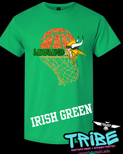 Lakeland Faux Glitter Basketball