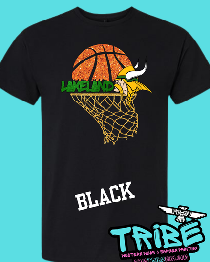 Lakeland Faux Glitter Basketball