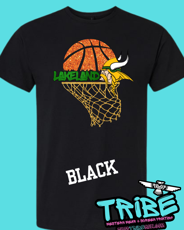 Lakeland Faux Glitter Basketball