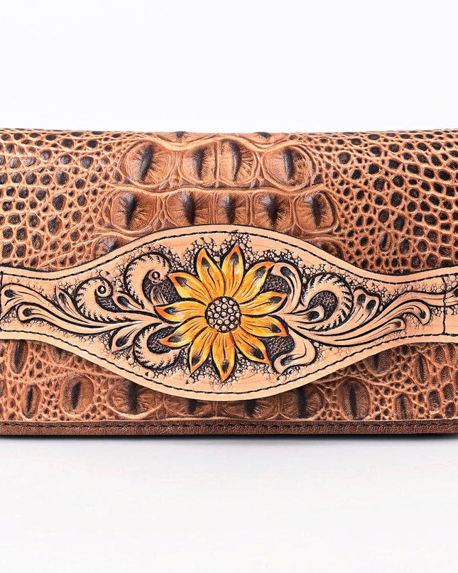 ADBG1190 Wallet Genuine Western Leather Women Bag