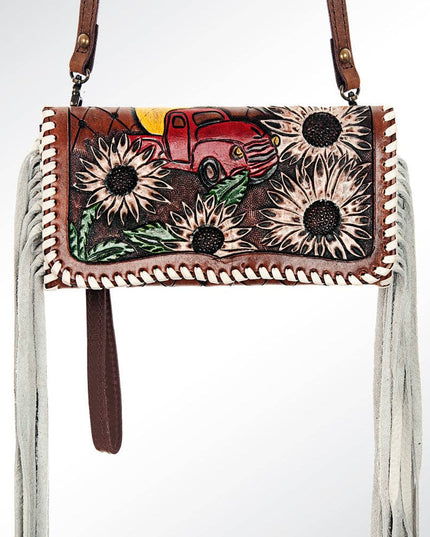 LC-ADBG584 Organiser Genuine Western Leather Women Bag