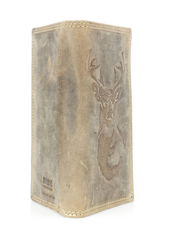 Men’s Rodeo Wallet with Deer Emboss ABMWVT 07