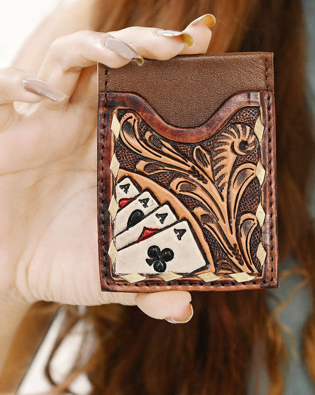 LC-OHCCG102 Card-Holder Genuine Leather women bag western Bag