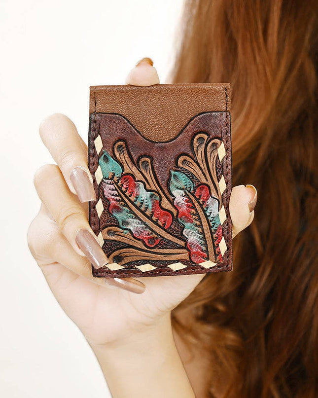 LC-OHCCG102 Card-Holder Genuine Leather women bag western Bag