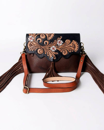 LC-ADBGA162 Wallet Genuine Western Leather Women Bag