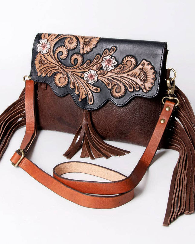 LC-ADBGA162 Wallet Genuine Western Leather Women Bag