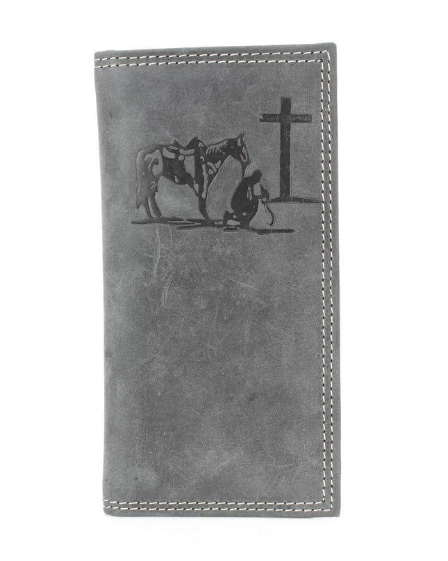 Men’s Rodeo Wallet with Cowboy Emboss ABMWVT 06