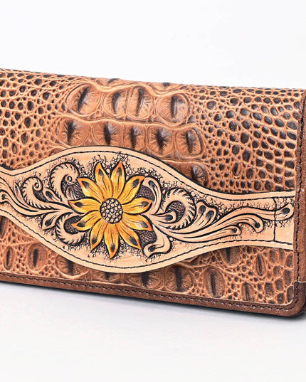 ADBG1190 Wallet Genuine Western Leather Women Bag