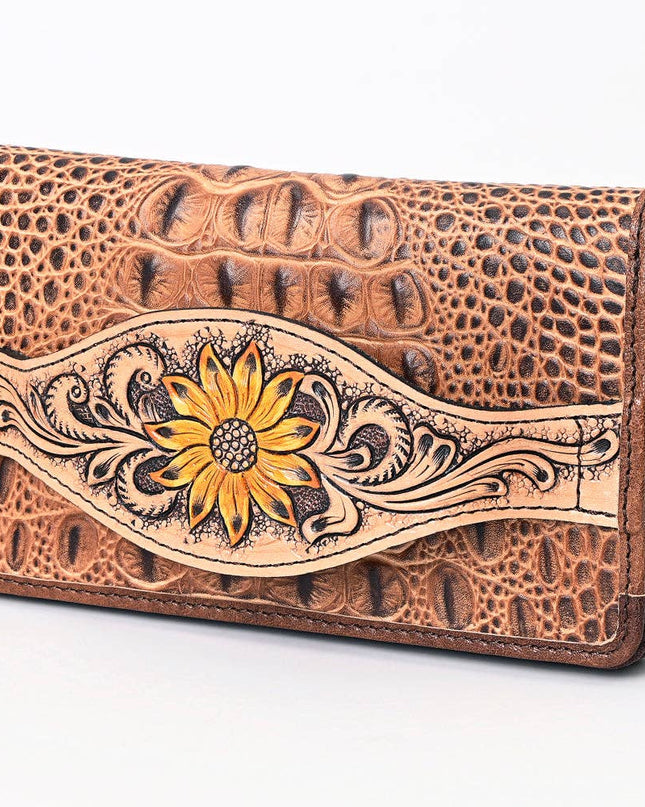 ADBG1190 Wallet Genuine Western Leather Women Bag