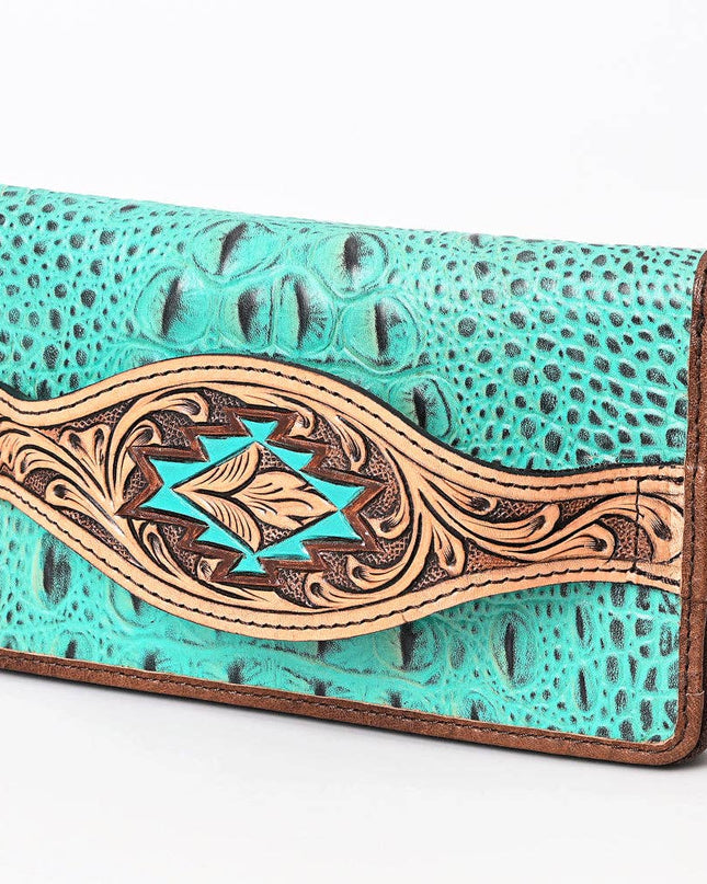 ADBG1190 Wallet Genuine Western Leather Women Bag