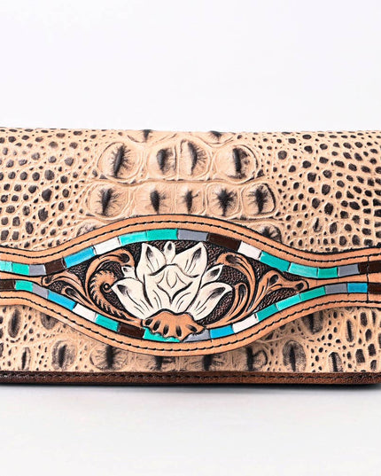 ADBG1190 Wallet Genuine Western Leather Women Bag