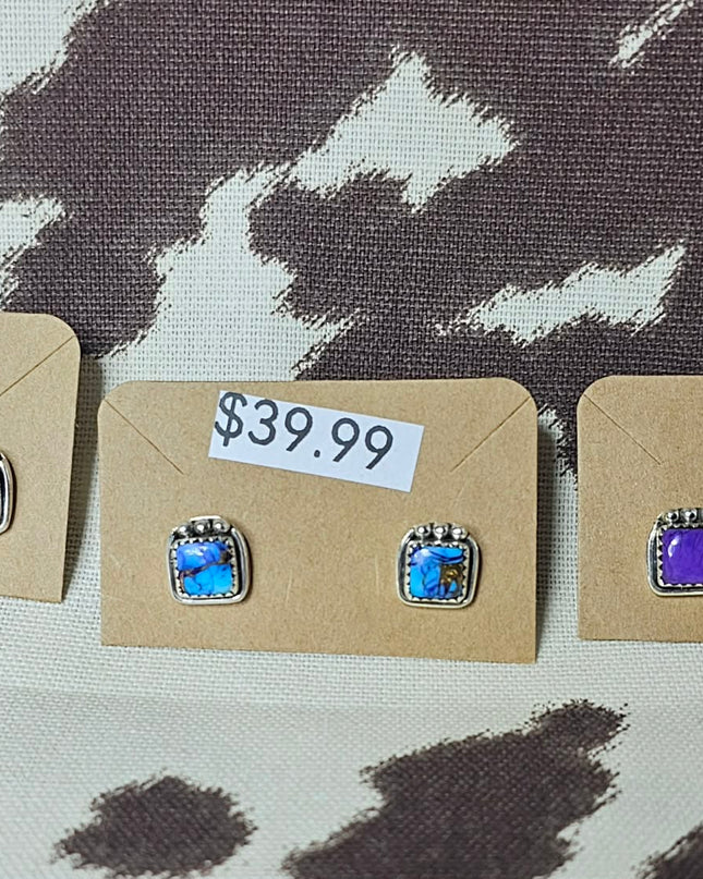 Sterling Silver Stud Earrings