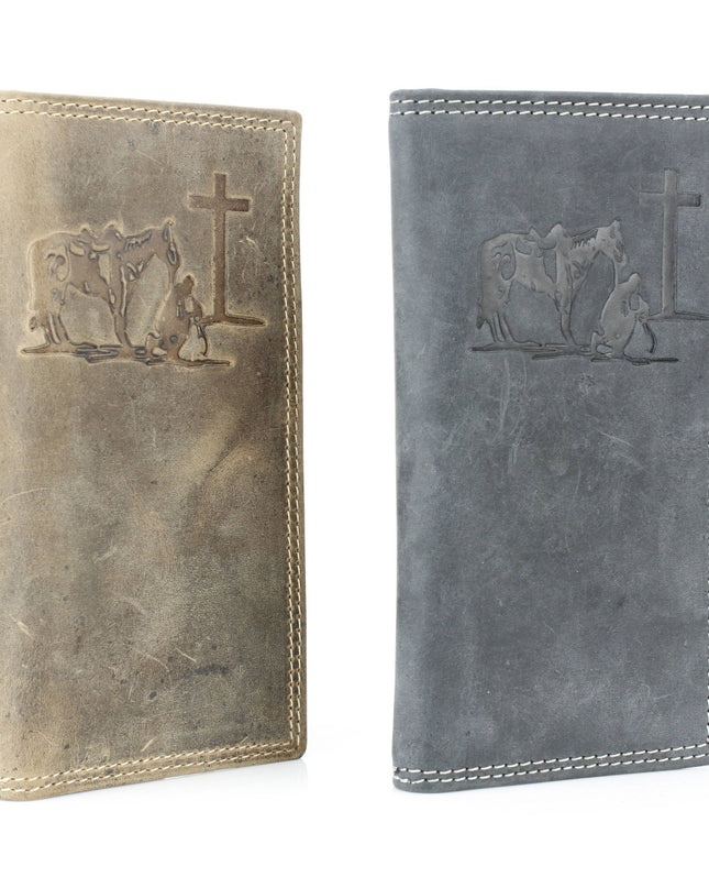 Men’s Rodeo Wallet with Cowboy Emboss ABMWVT 06
