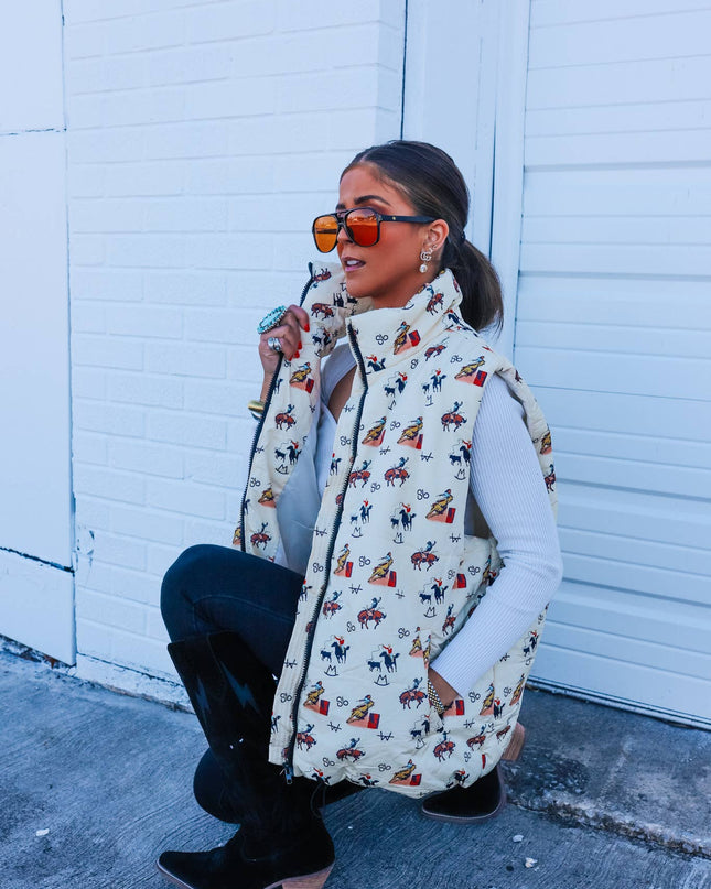 Vintage Cowboy Vest