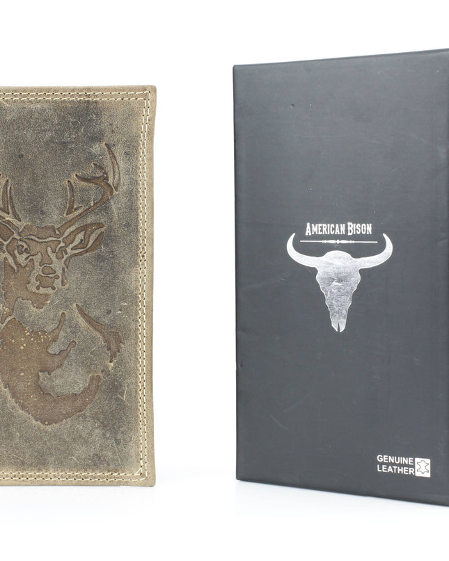 Men’s Rodeo Wallet with Deer Emboss ABMWVT 07