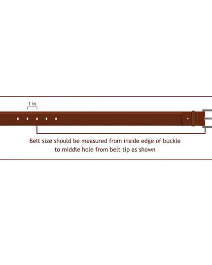 LC-ADBLF151 Genuine American Leather Belt Men and Women