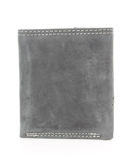 Men’s Tri-Fold Wallet with Cowboy Emboss ABMWVT 04