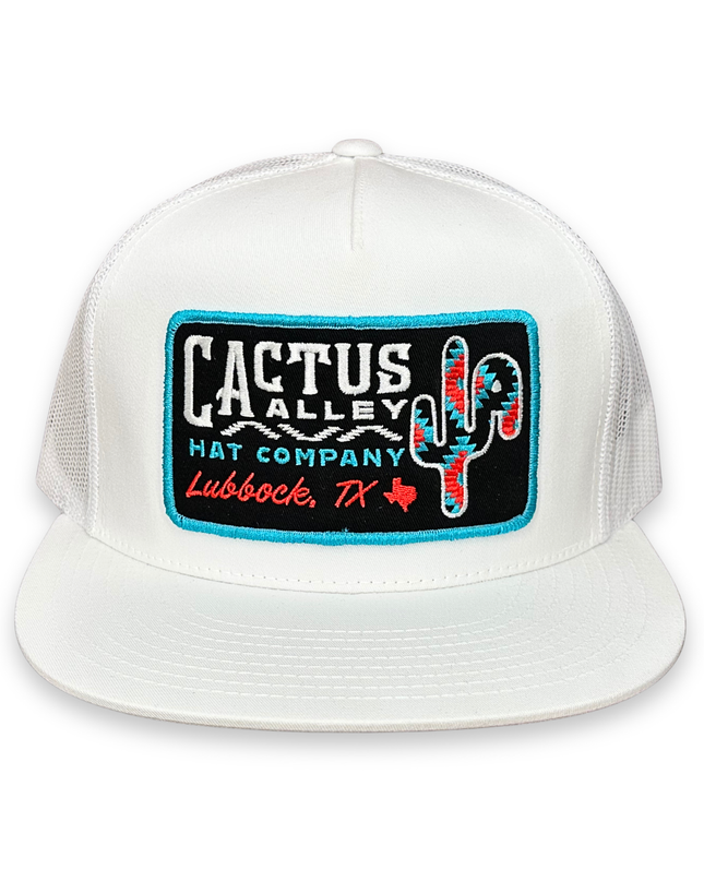 "New Mexico" - CA 6006 White/ White Mesh, Snapback Cap (2025)