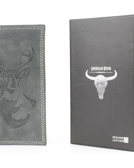 Men’s Rodeo Wallet with Deer Emboss ABMWVT 07