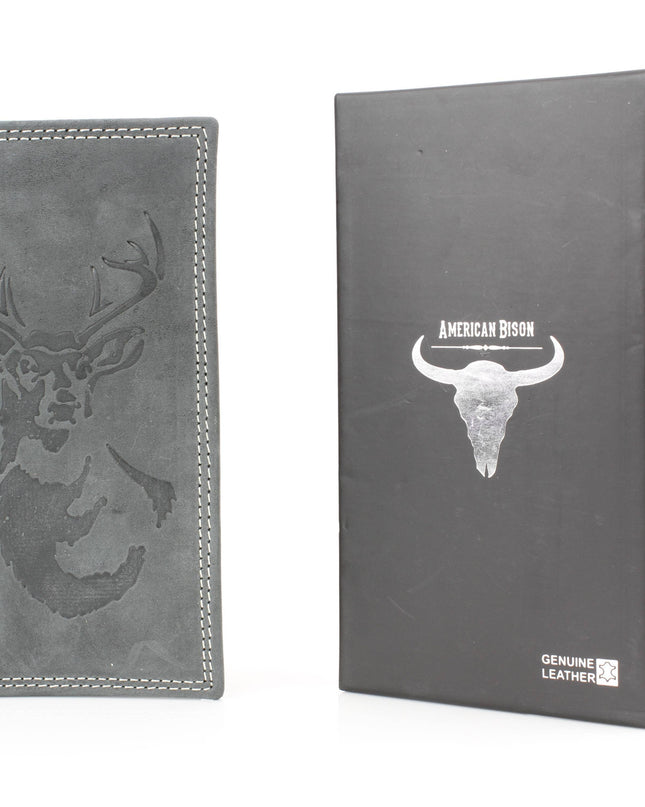 Men’s Rodeo Wallet with Deer Emboss ABMWVT 07