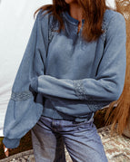 Sail Blue / S / 85%Cotton+15%Polyester