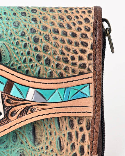 ADBG1190 Wallet Genuine Western Leather Women Bag