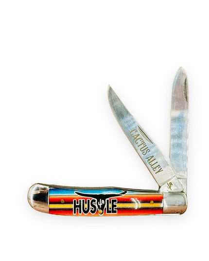 "Hustle" - Cactus Alley Hat Co Trapper Knife (2024)