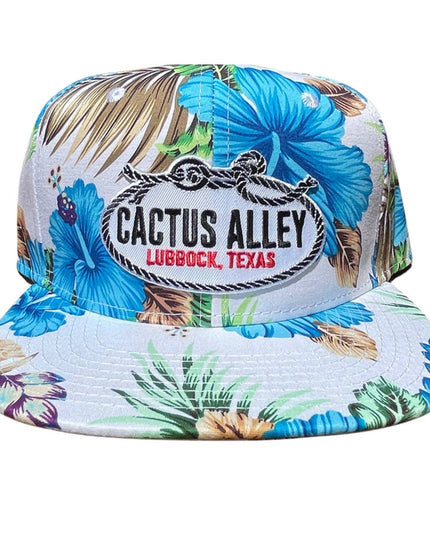 "Flank Rope" - Blue Tropics, Snapback Cap (WESA JAN 2024)