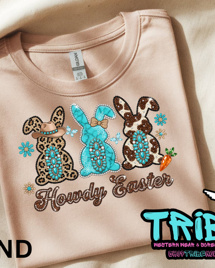 Howdy Easter - Western Bunnies