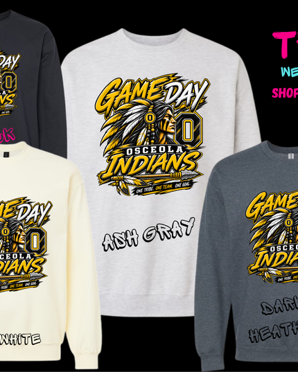 Indian Sweatshirt Game Day