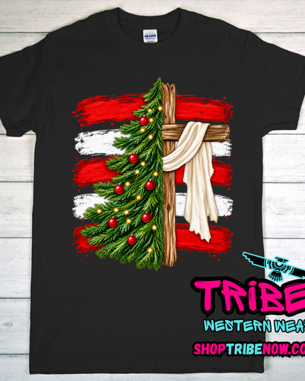 Tree Cross Stripes